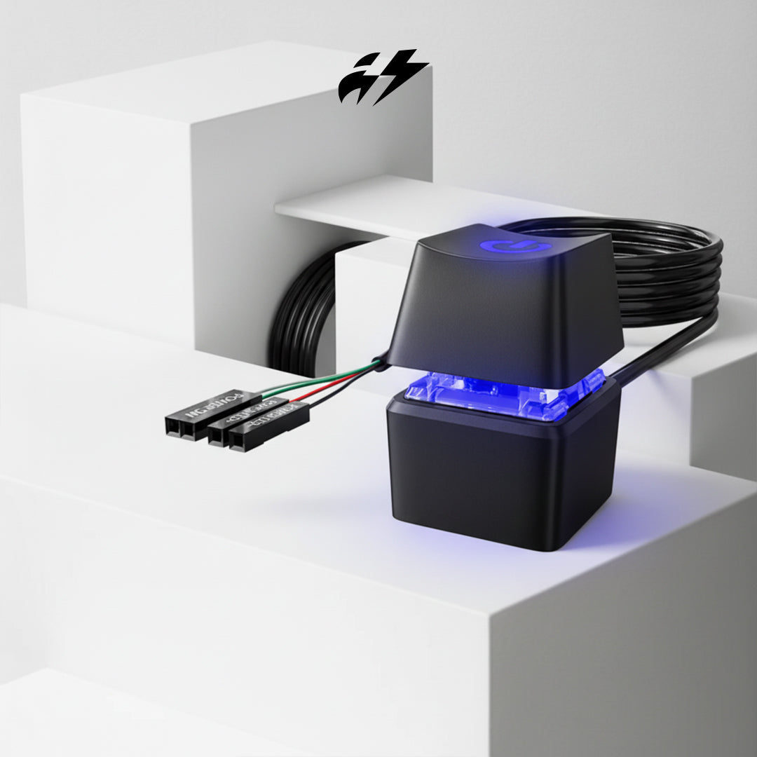 زر تشغيل خارجي للكمبيوتر