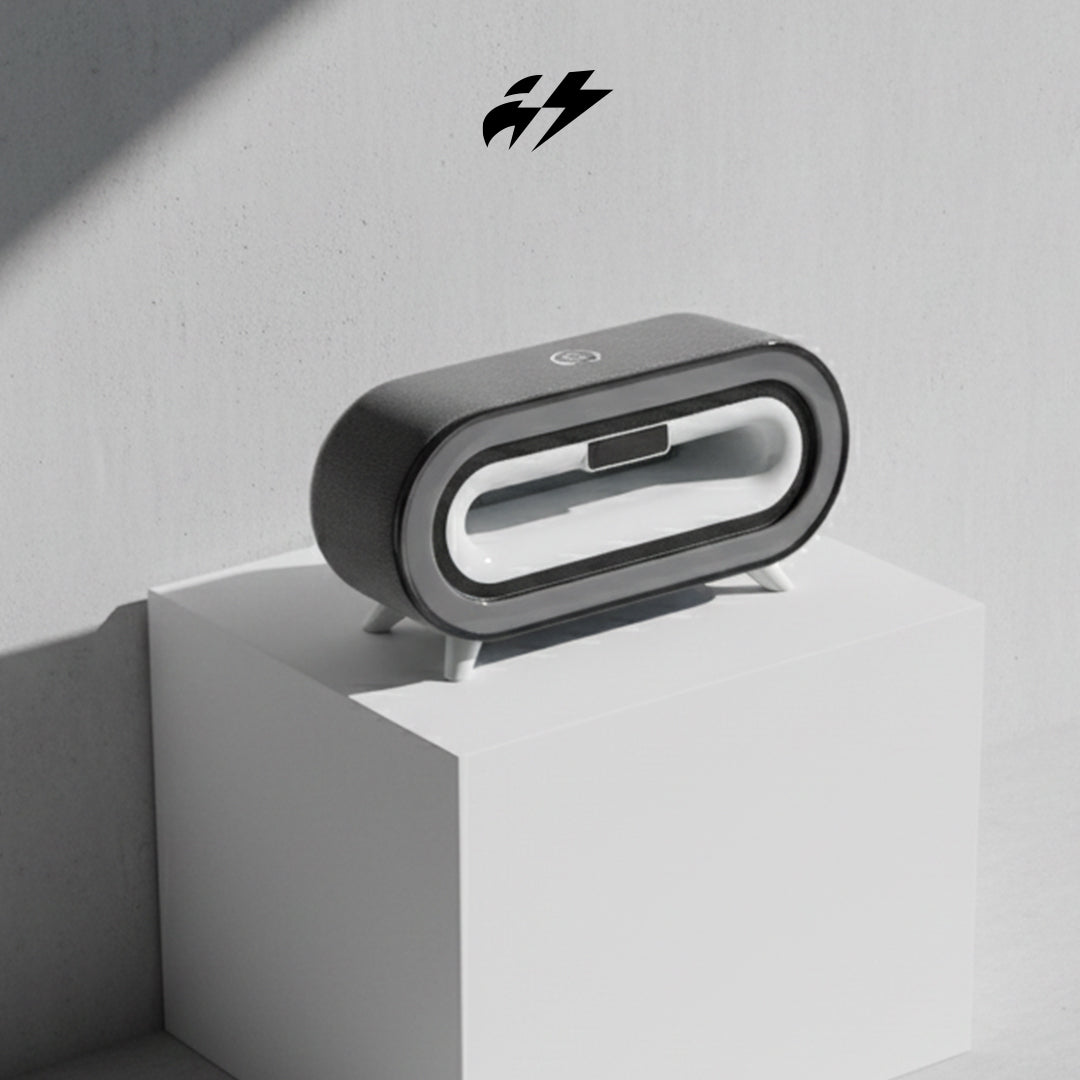 RGB سماعة بلوتوث مع شاحن لاسلكي وإضاءة