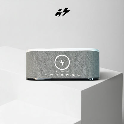 RGB سماعة بلوتوث مع شاحن لاسلكي وإضاءة