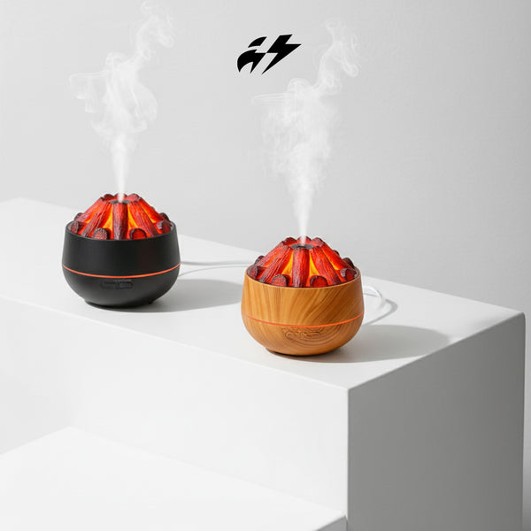 جهاز إنارة هادئة ومرطب جو