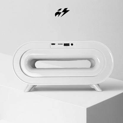 RGB سماعة بلوتوث مع شاحن لاسلكي وإضاءة