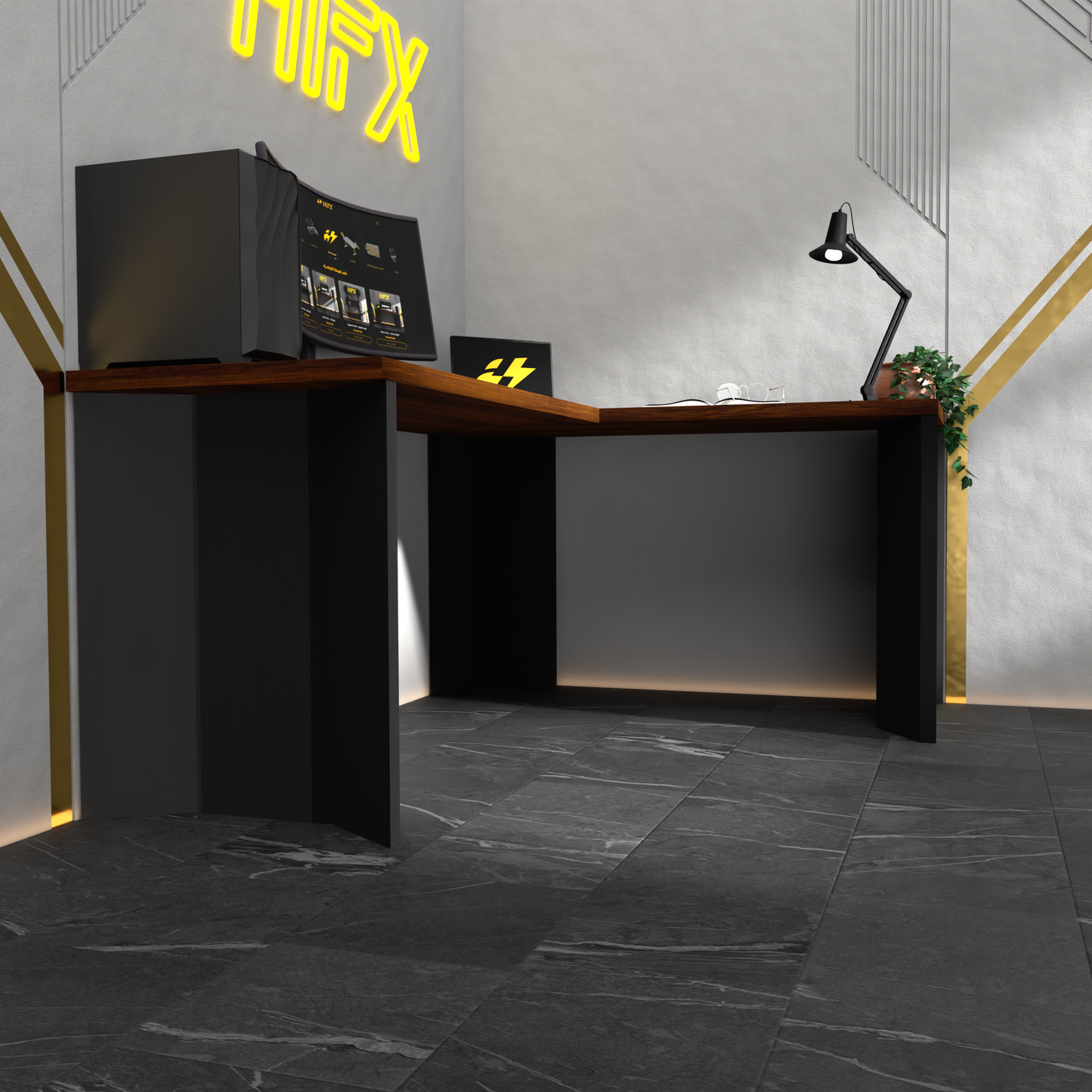 Anzu Desk corner –  طاولة أنزو زاوية
