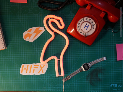 Neon Lights (Flamingo A Style)